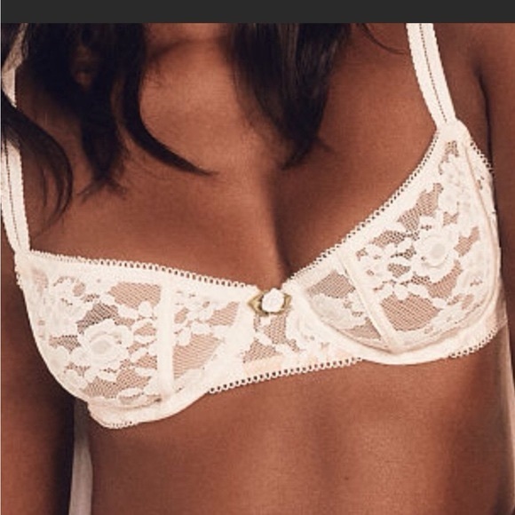 For Love and Lemons NWT Lou Lace Bra - Picture 3 of 4